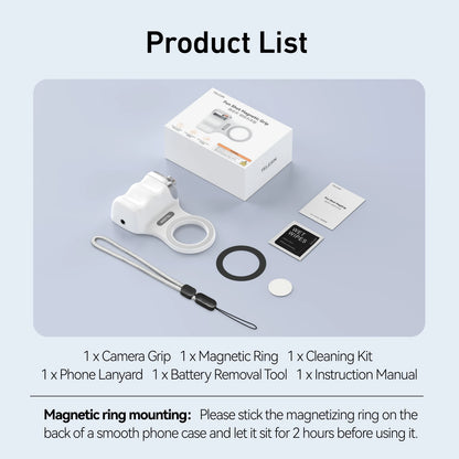 GripShot Magnetic Pro – MagSafe Camera Grip