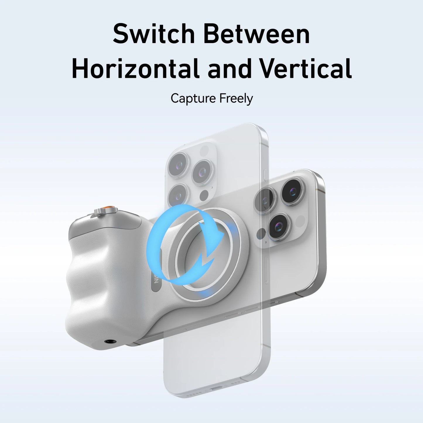 Magnetic Pro Camera Phone Grip